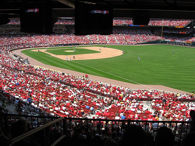 baseball at busch stadium