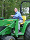 jeff on tractor